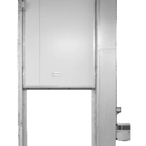 Przeciwpożarowe bramy gilotynowe jednoskrzydłowe EI180 NGR EF