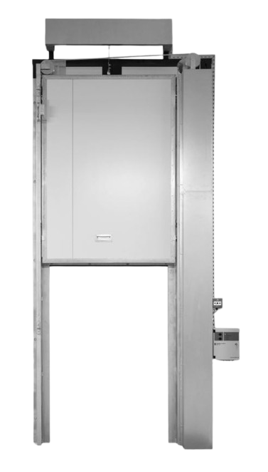 Przeciwpożarowe bramy gilotynowe jednoskrzydłowe EI180 NGR EF