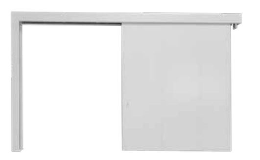 Przeciwpożarowe bramy przesuwne jednoskrzydłowe EI60, EI120 NGR EF