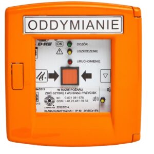 Przycisk oddymiania RT 45-ST-PL z sygnalizatorem