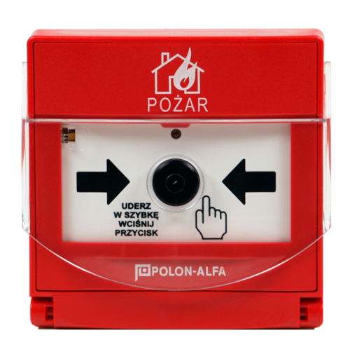 Radiowy ręczny ostrzegacz pożarowy ROP-4007H