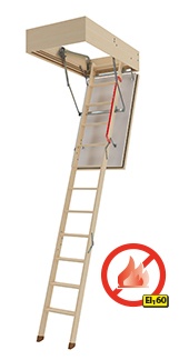 Schody strychowe przeciwpożarowe LWF EI60 FAKRO H305 CM
