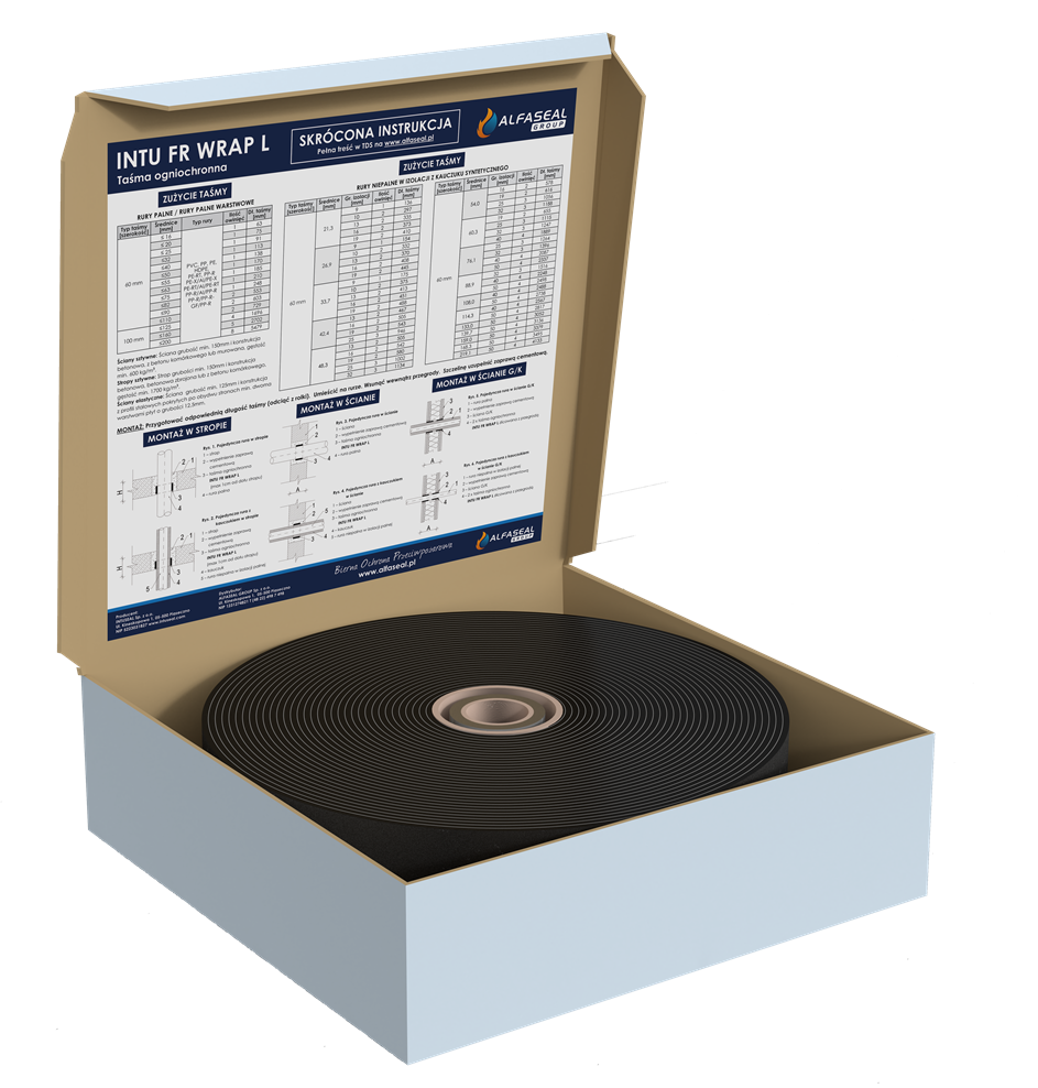 Taśma ogniochronna INTU FR WRAP L