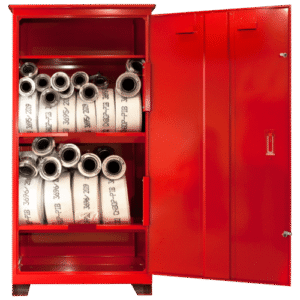 Uniwersalna szafa na sprzęt przeciwpożarowy W003 z półkami SUPRON