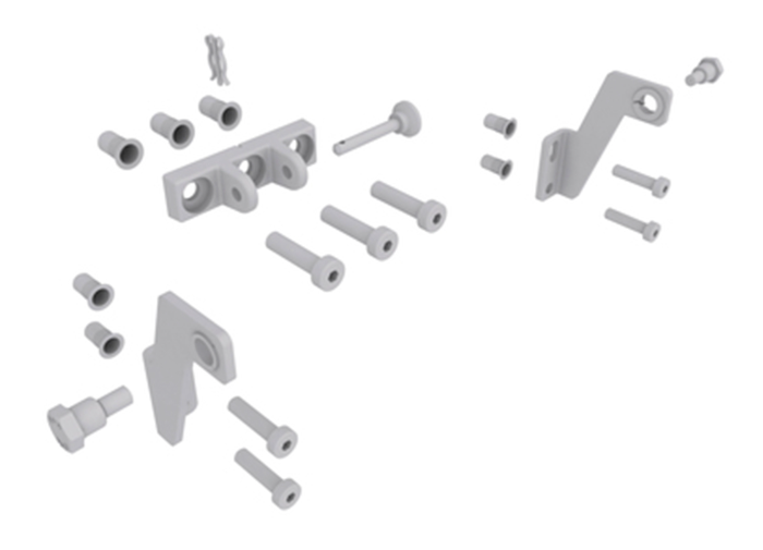 Uniwersalny zestaw konsol BS-CDC-PA01-M-VFO D+H