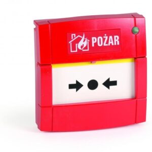 Wewnętrzny ręczny ostrzegacz pożarowy 6000/MCP D+H