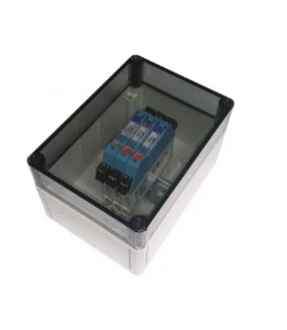 Zestaw barier iskrobezpiecznych w obudowie IP65 z szyną DIN do użytku z ProReact Analogue LHD A1365 THERMOCABLE